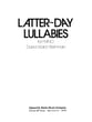 Latter-Day Lullabies piano sheet music cover